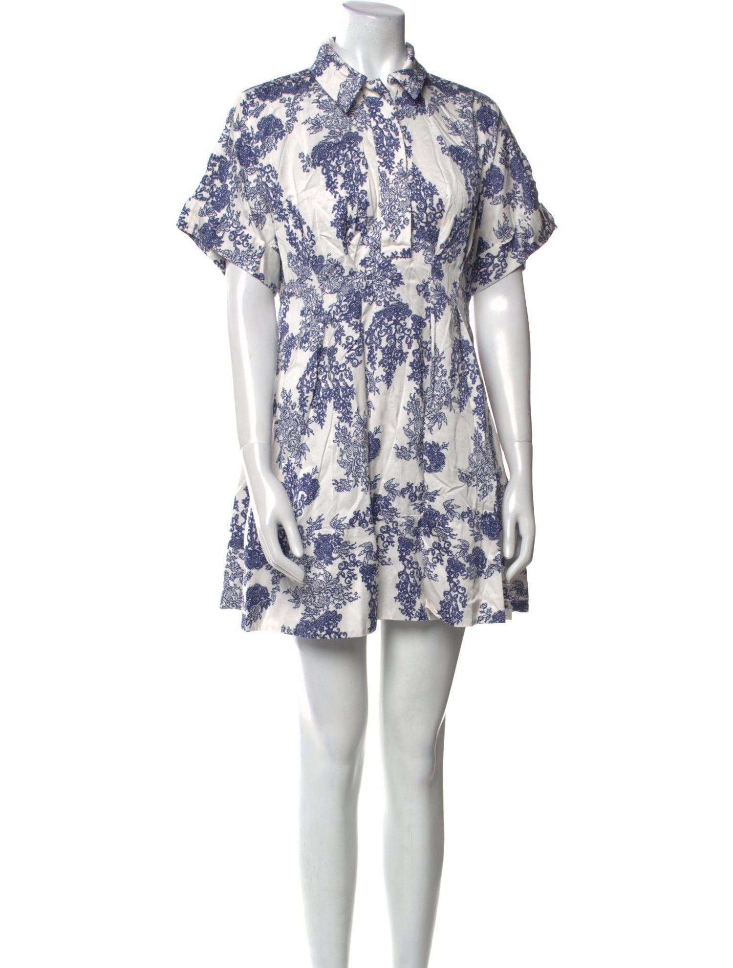 Rebecca Taylor Floral Print Mini Dress