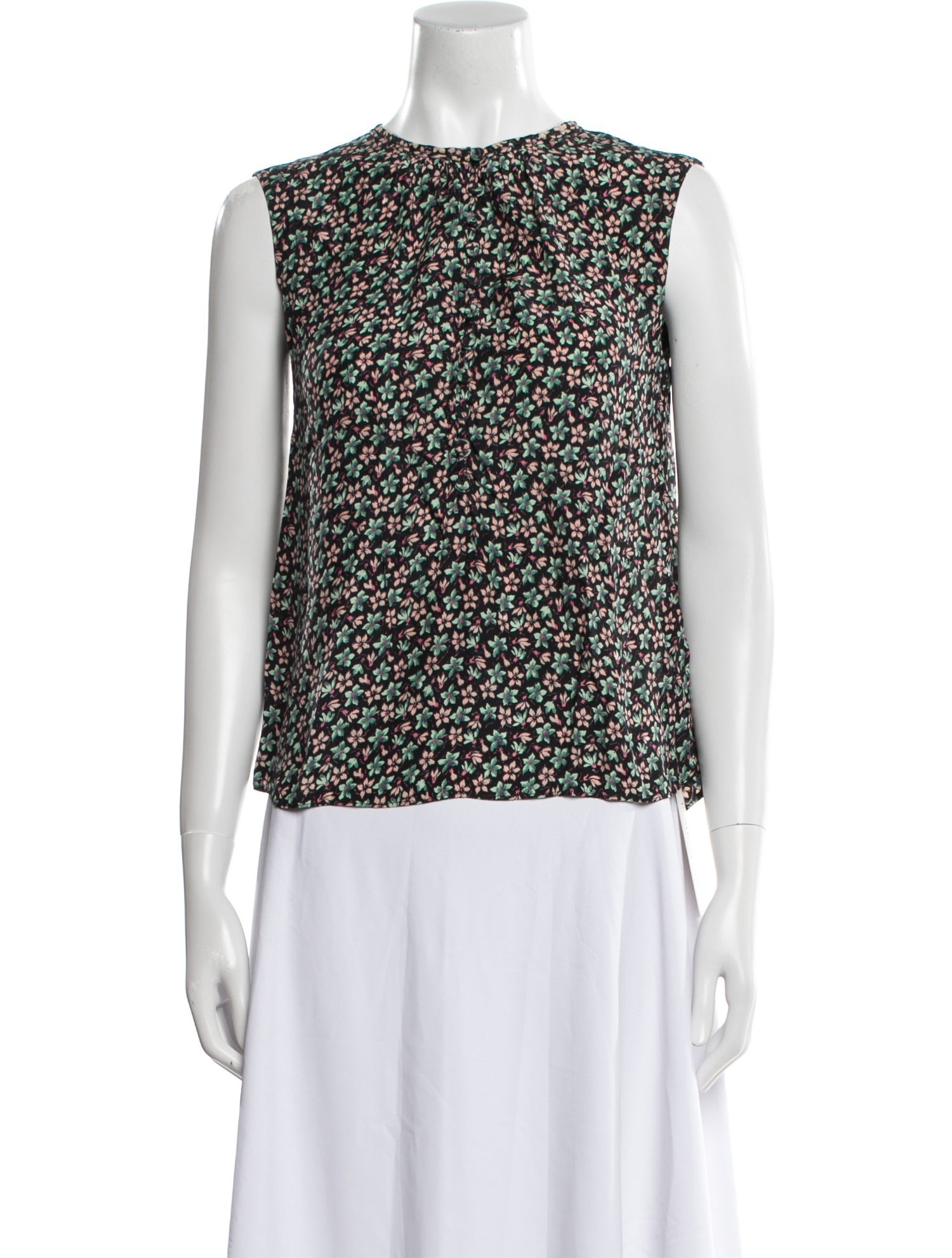 Rebecca Taylor Silk Printed Top