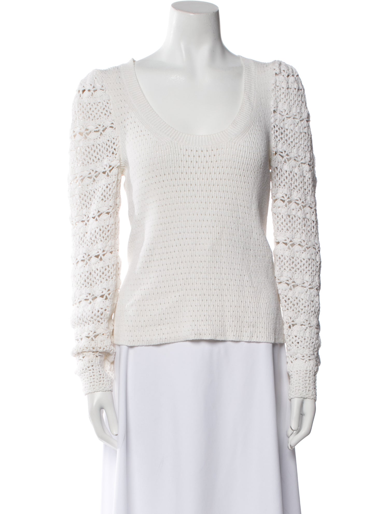 Rebecca Taylor Scoop Neck Sweater
