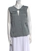 Rebecca Taylor V-Neck Sleeveless Blouse