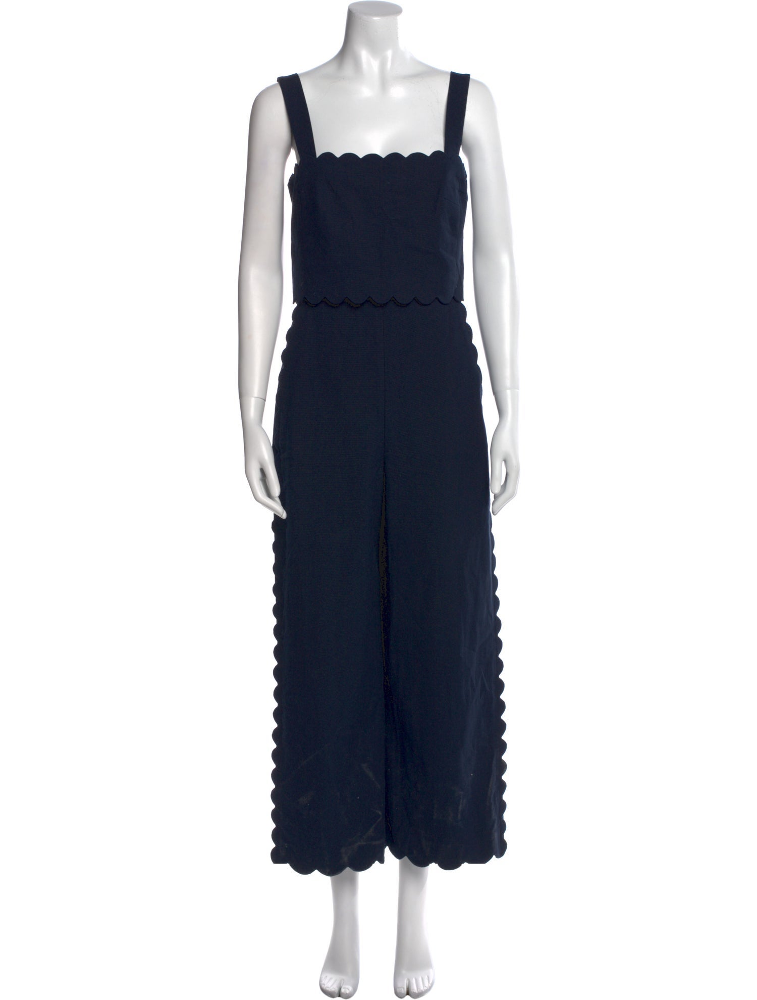 Rebecca Taylor Square Neckline Jumpsuit