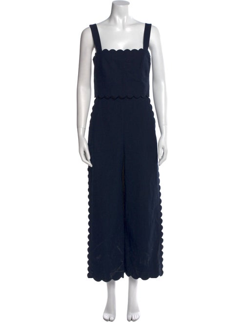 Rebecca Taylor Square Neckline Jumpsuit
