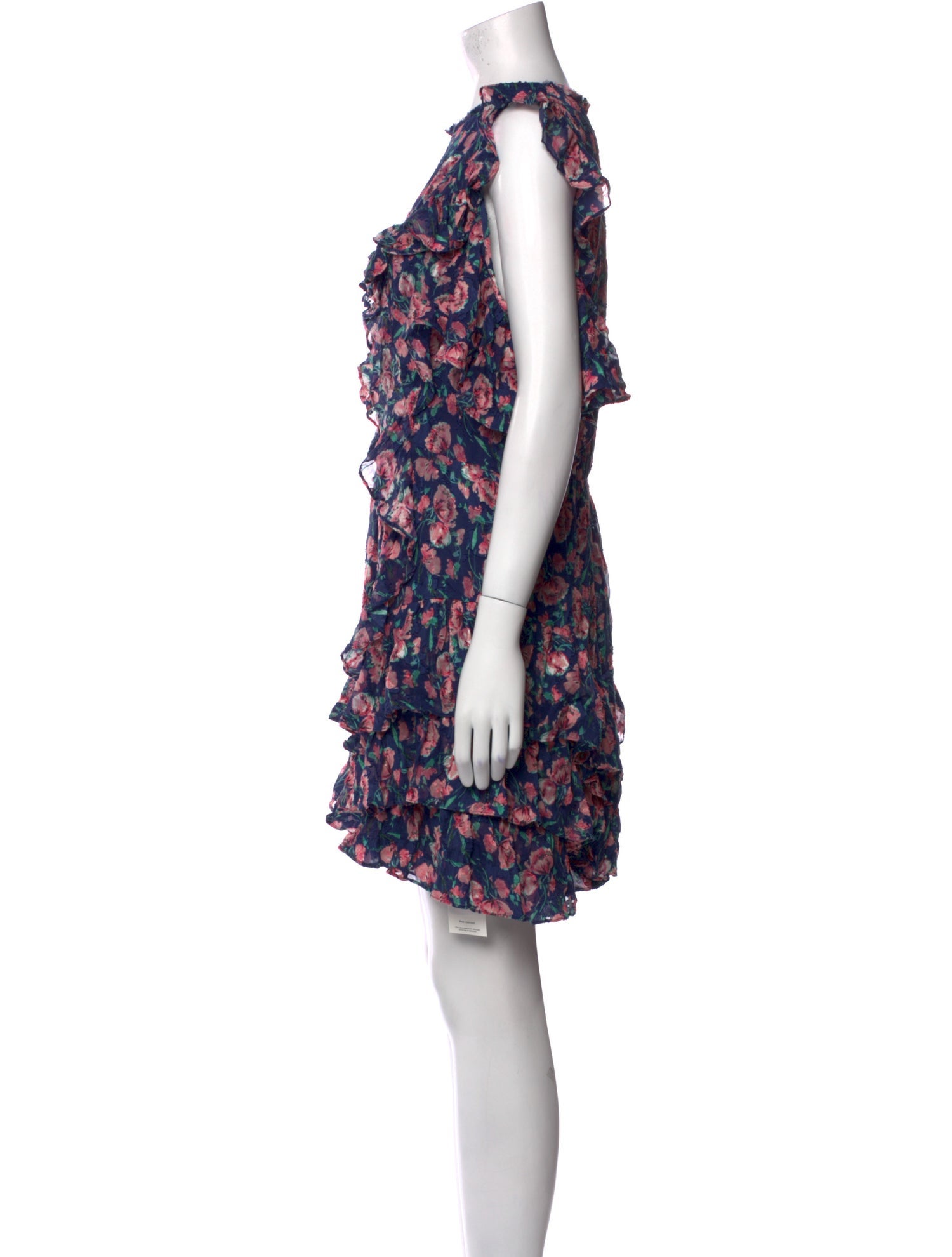 Rebecca Taylor Floral Print Mini Dress