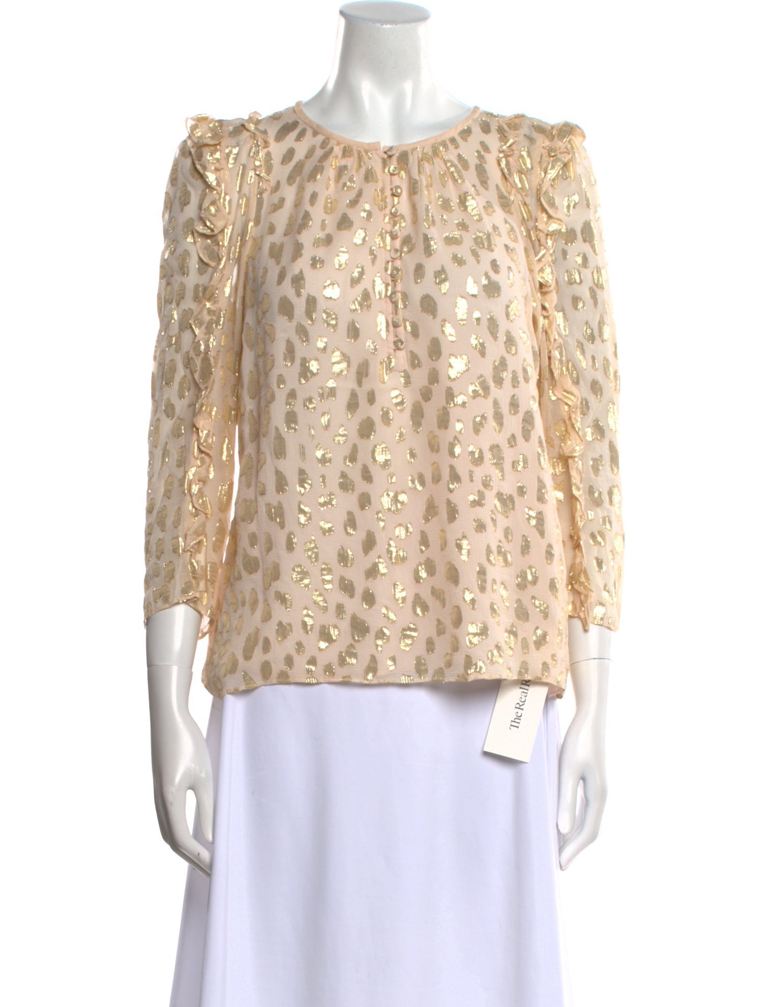 Rebecca Taylor Silk Printed Blouse w/ Tags