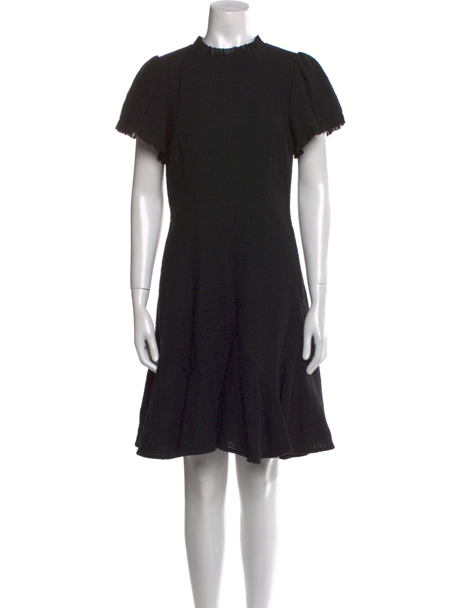 Rebecca Taylor Crew Neck Mini Dress