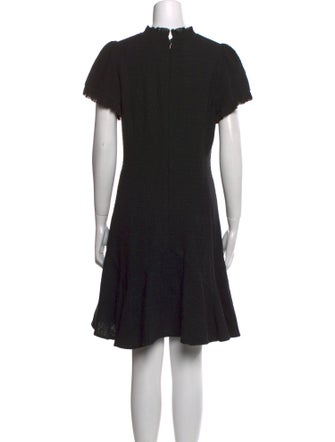 Rebecca Taylor Crew Neck Mini Dress