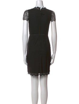 Rebecca Taylor V-Neck Mini Dress