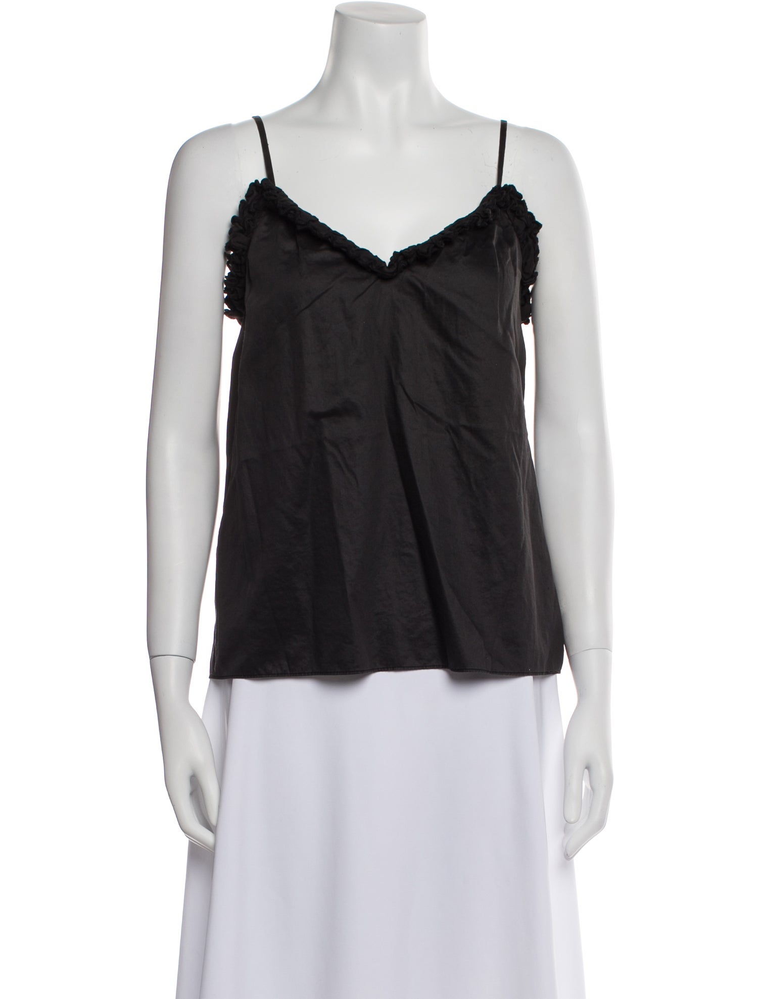 Rebecca Taylor V-Neck Sleeveless Top