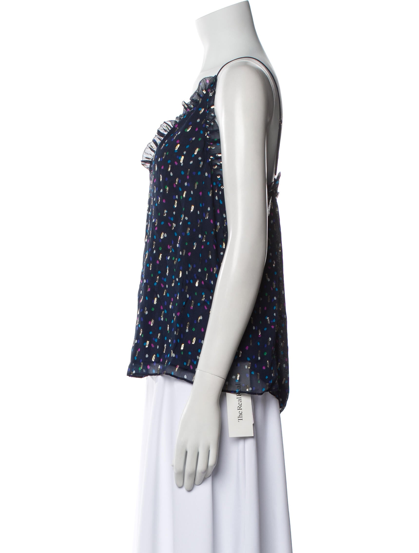 Rebecca Taylor Silk Printed Blouse w/ Tags