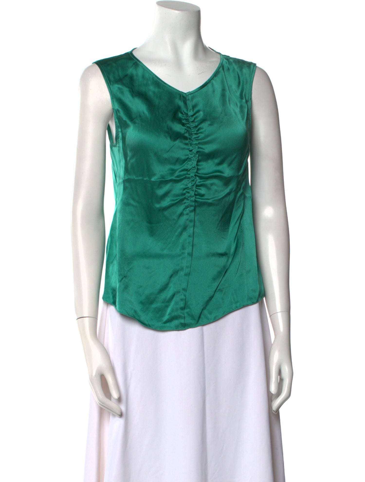 Rebecca Taylor Silk V-Neck Top