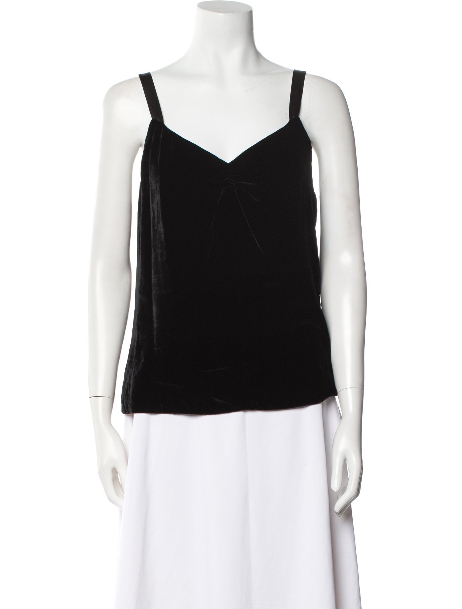 Rebecca Taylor V-Neck Sleeveless Top