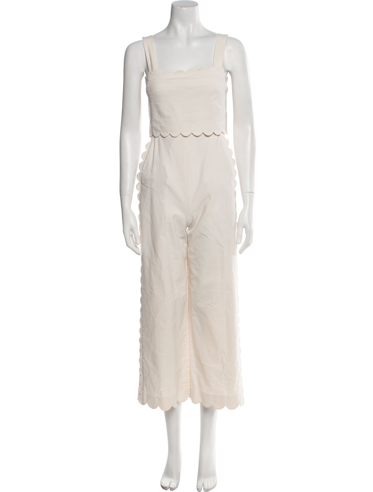 Rebecca Taylor Square Neckline Jumpsuit