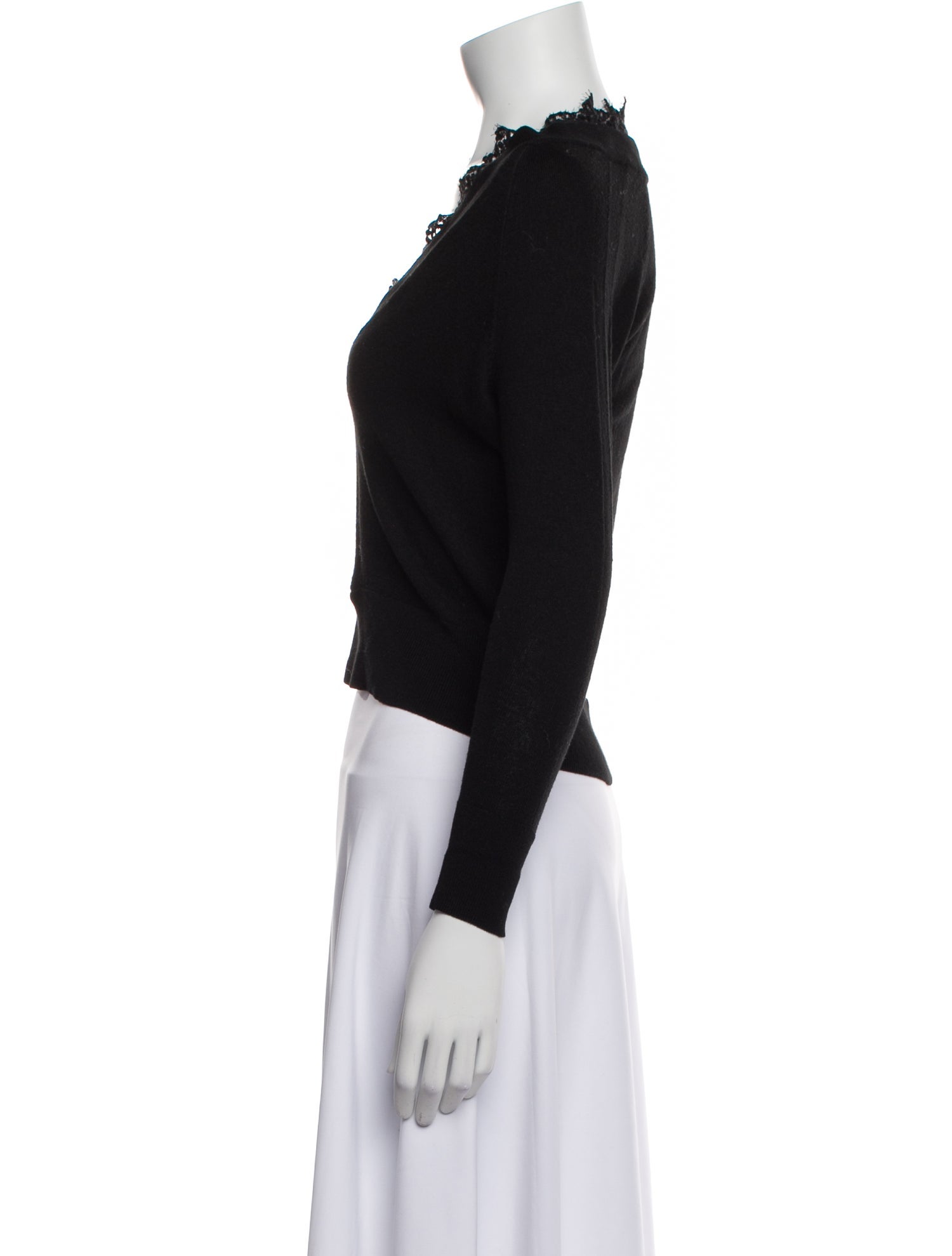 Rebecca Taylor Wool V-Neck Sweater