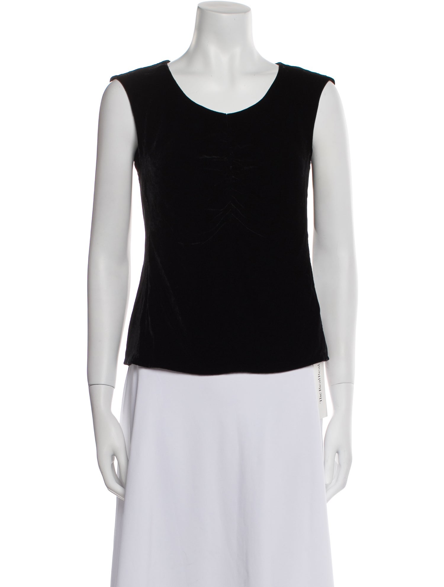 Rebecca Taylor Scoop Neck Sleeveless Top