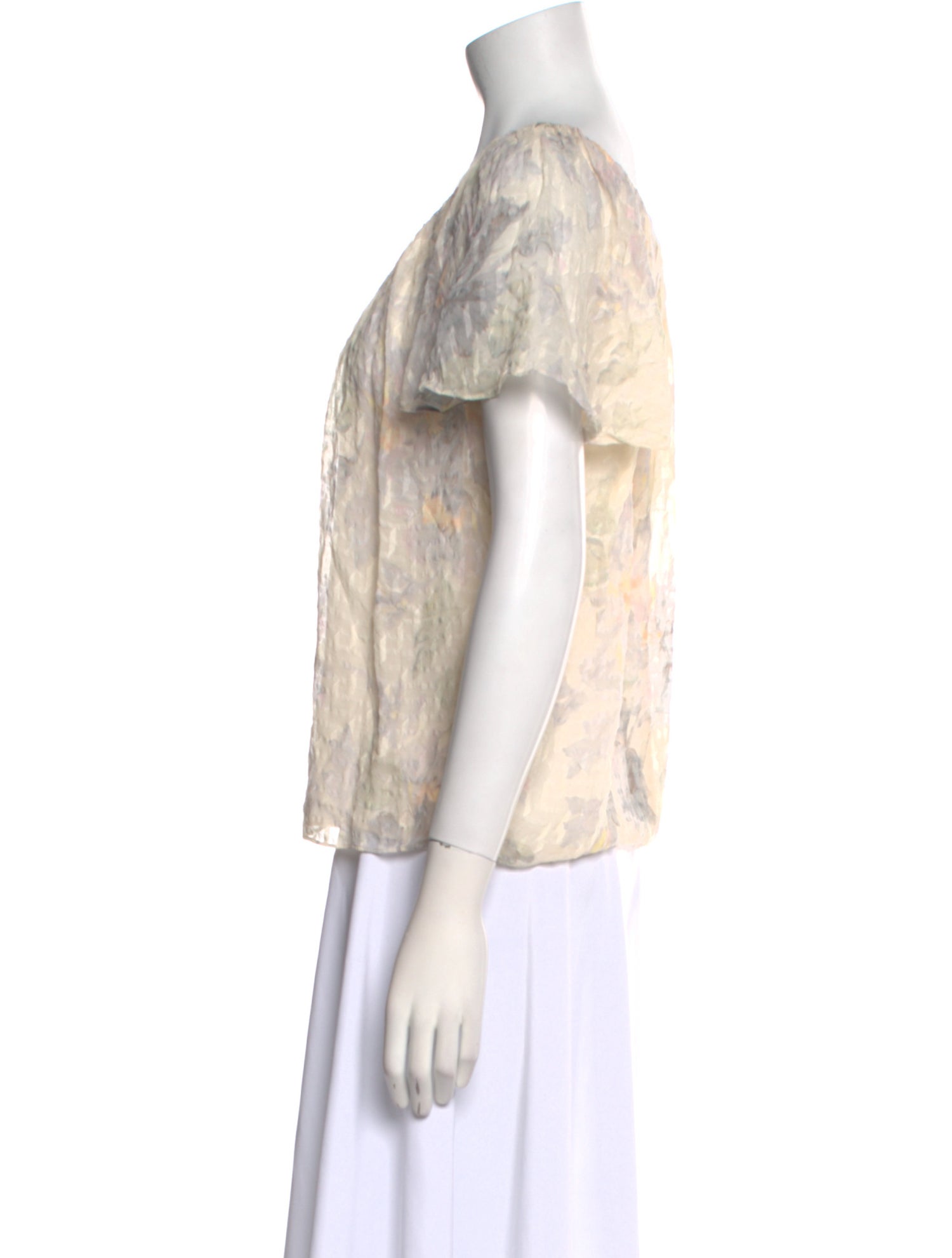 Rebecca Taylor Silk Printed Blouse w/ Tags