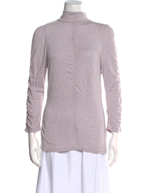 Rebecca Taylor Turtleneck Long Sleeve Top