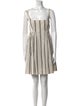 Rebecca Taylor Striped Mini Dress