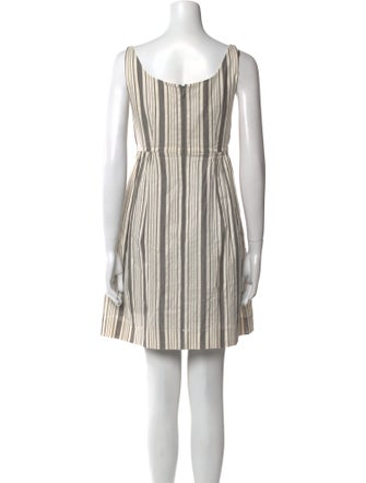 Rebecca Taylor Striped Mini Dress
