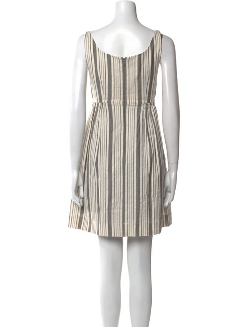 Rebecca Taylor Striped Mini Dress