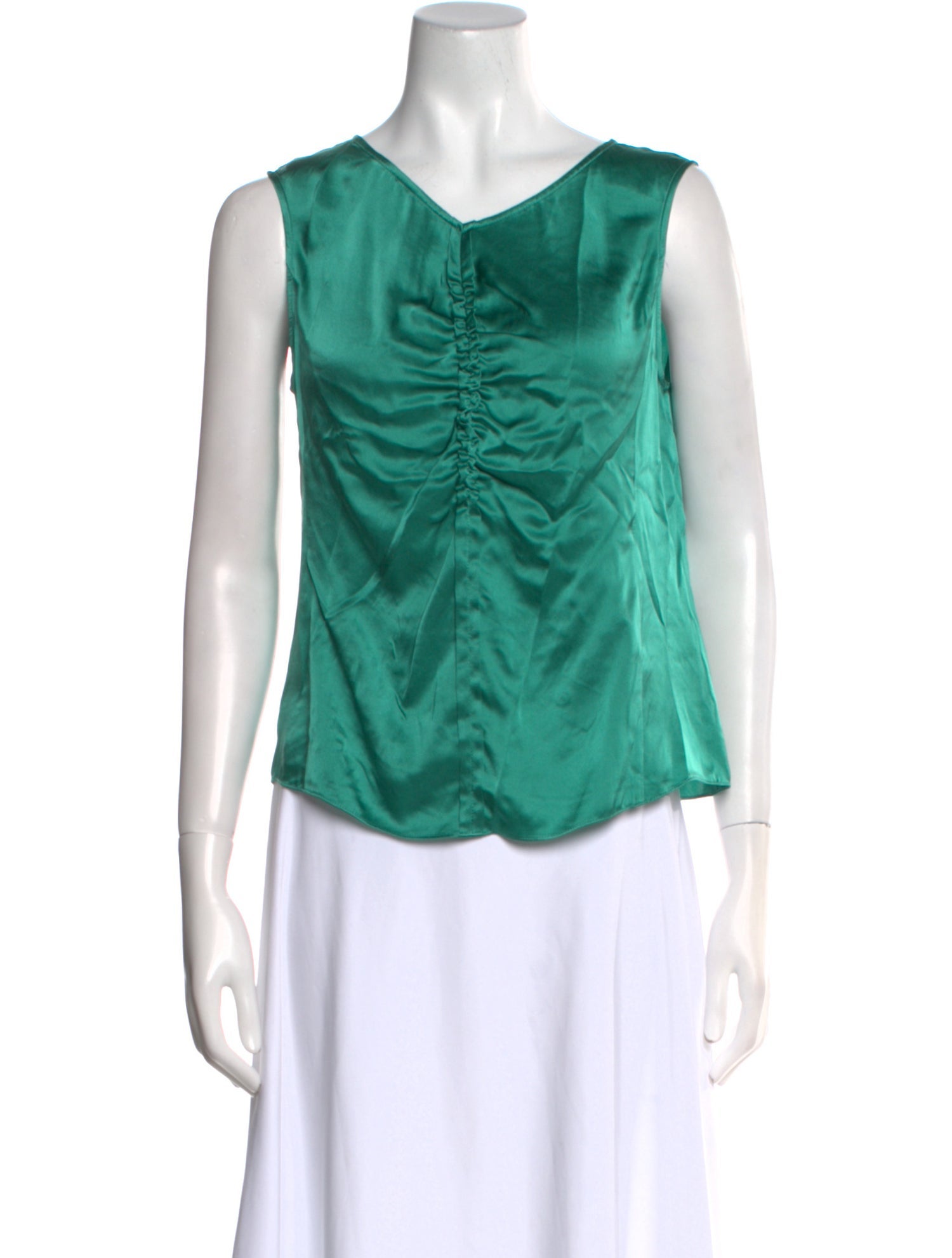 Rebecca Taylor Silk V-Neck Top w/ Tags