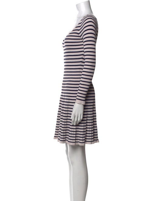 Rebecca Taylor Striped Mini Dress
