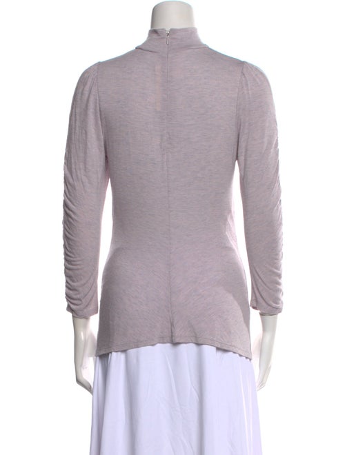 Rebecca Taylor Turtleneck Three-Quarter Sleeve Top