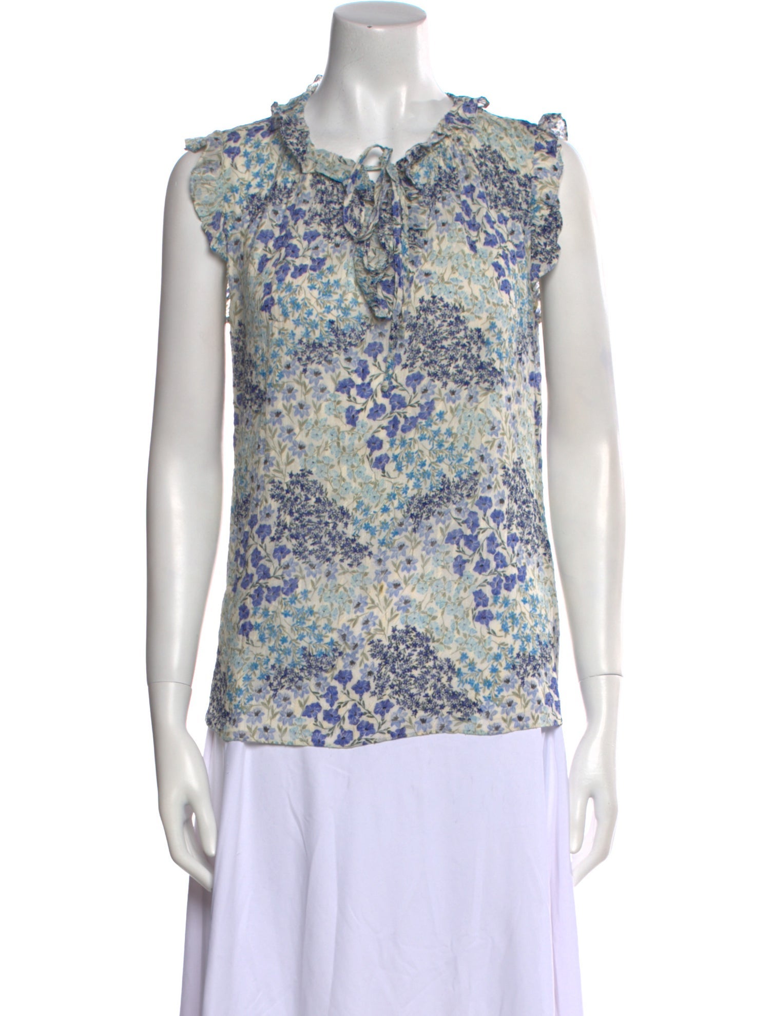 Rebecca Taylor Silk Floral Print Blouse