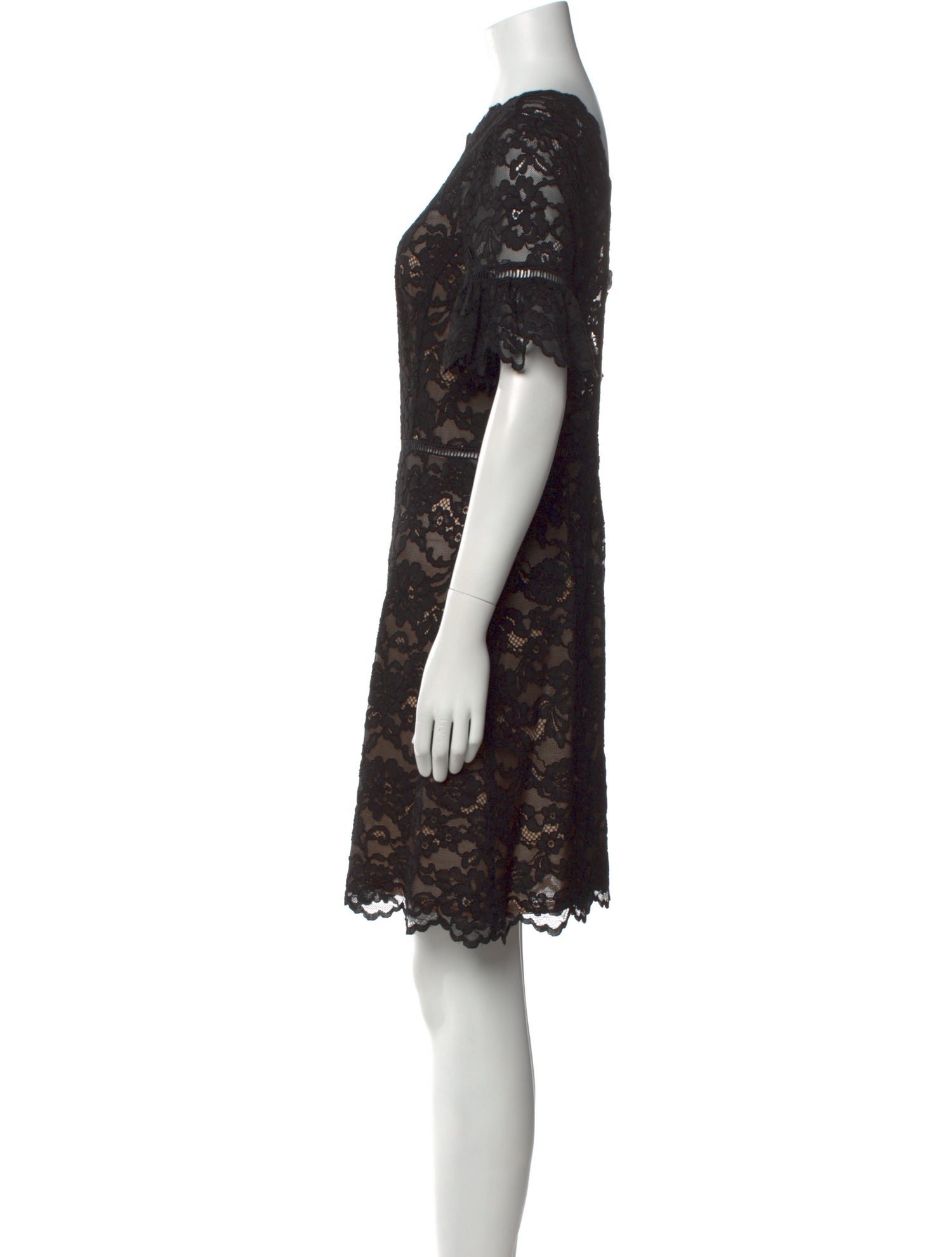 Rebecca Taylor Lace Pattern Mini Dress w/ Tags