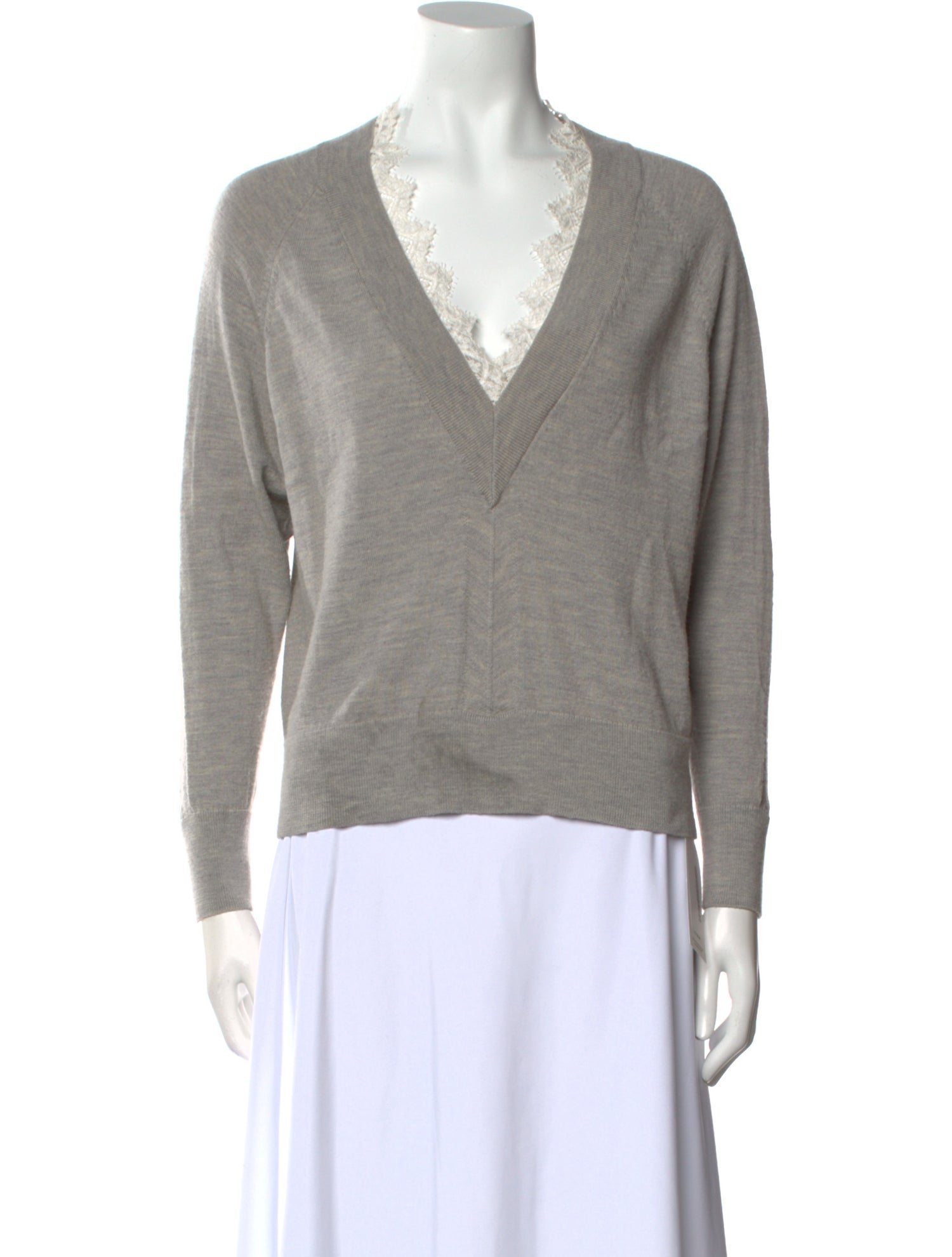 Rebecca Taylor Wool V-Neck Sweater w/ Tags