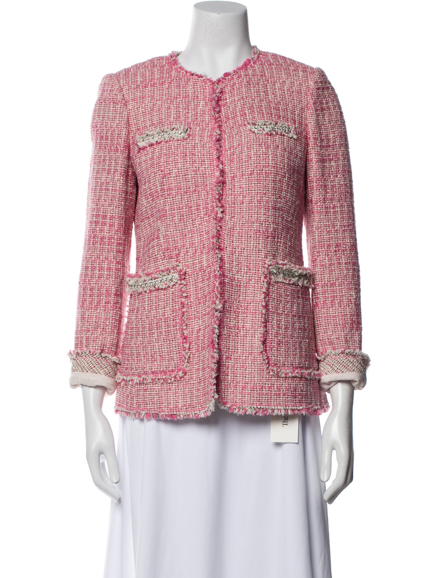 Rebecca Taylor Tweed Pattern Evening Jacket