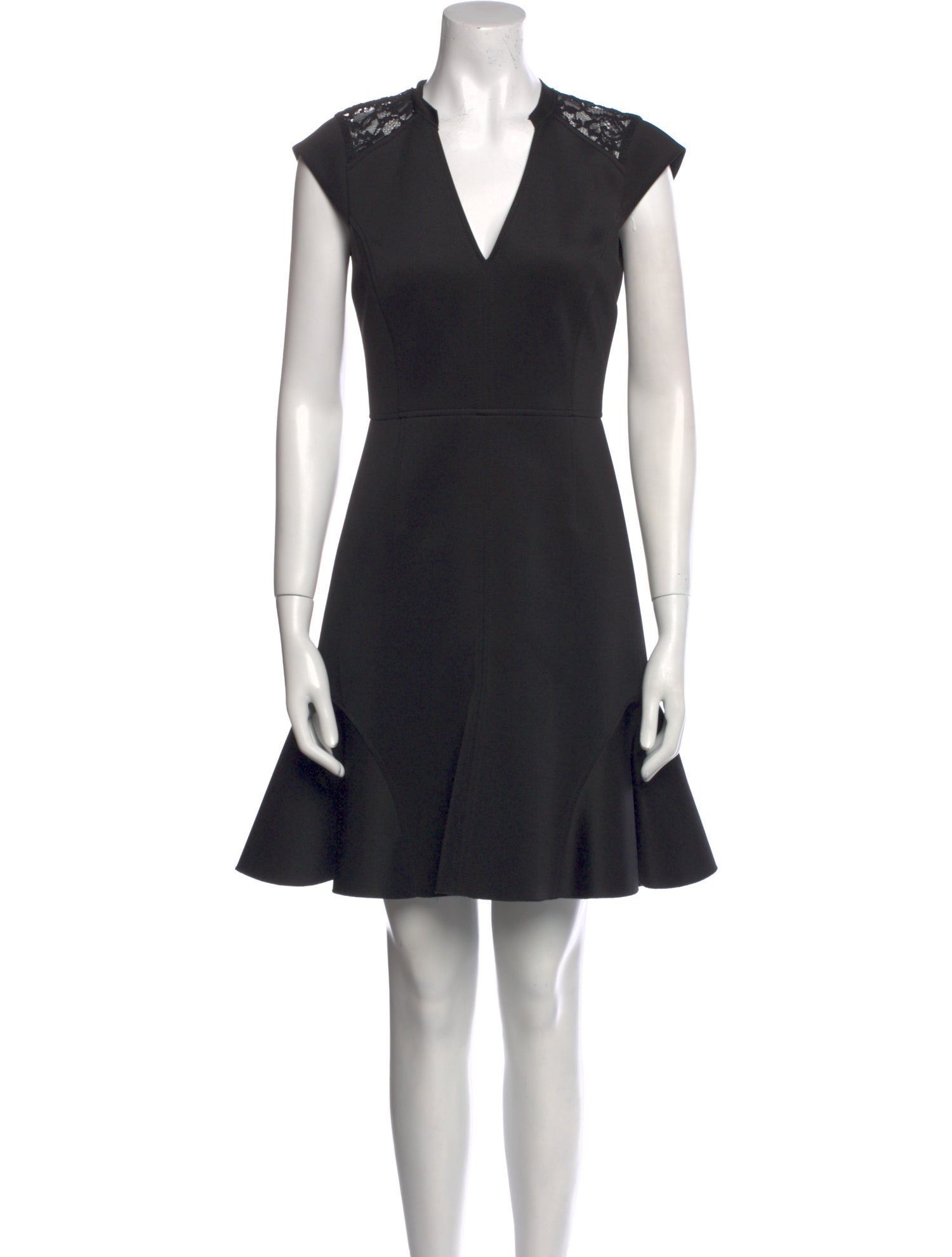 Rebecca Taylor V-Neck Mini Dress