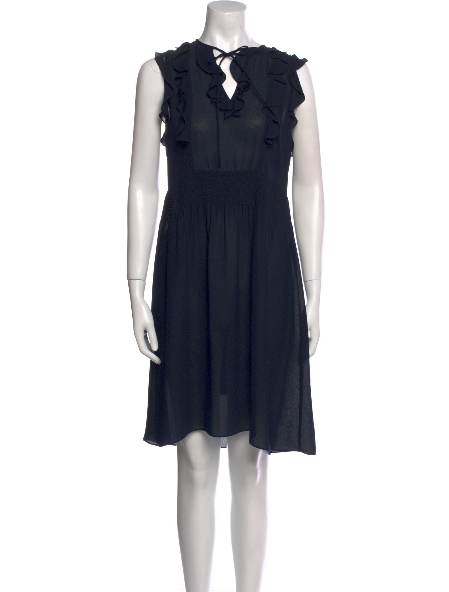 Rebecca Taylor V-Neck Mini Dress