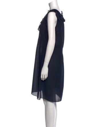 Rebecca Taylor V-Neck Mini Dress