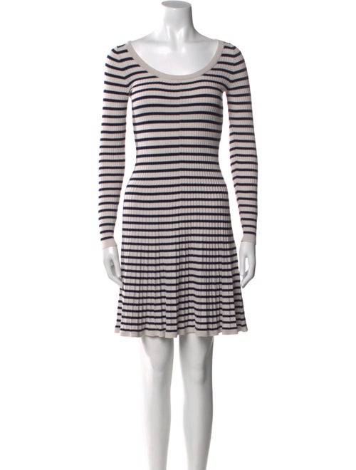 Rebecca Taylor Striped Mini Dress