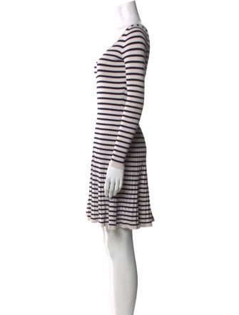 Rebecca Taylor Striped Mini Dress