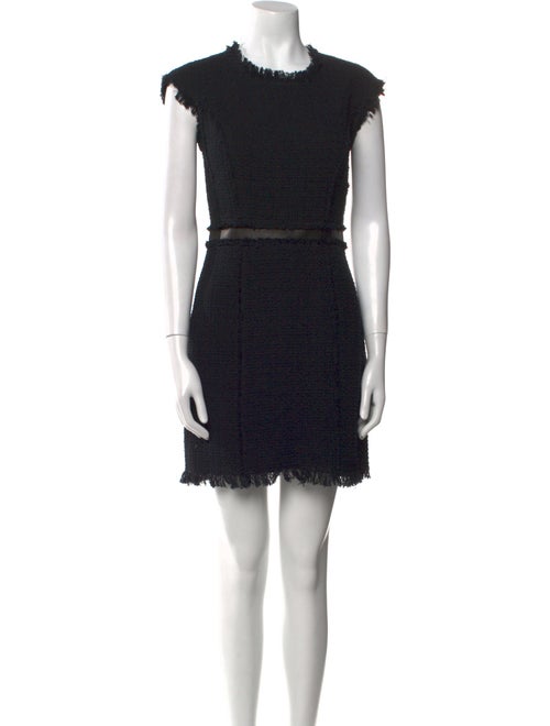 Rebecca Taylor Crew Neck Mini Dress