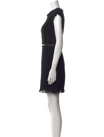 Rebecca Taylor Crew Neck Mini Dress