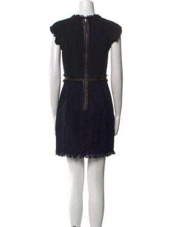 Rebecca Taylor Crew Neck Mini Dress