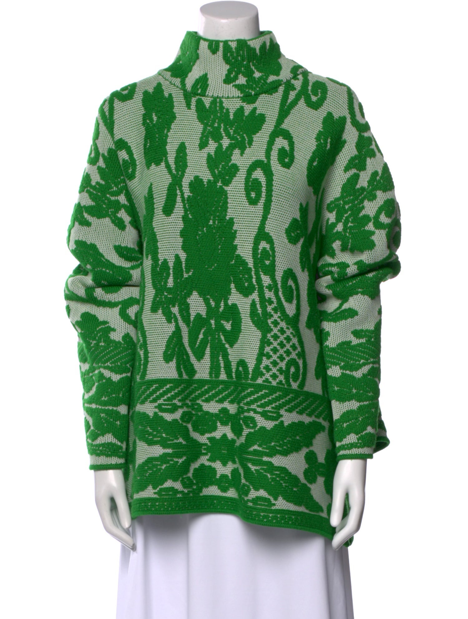 Rebecca Taylor Wool Printed Sweater