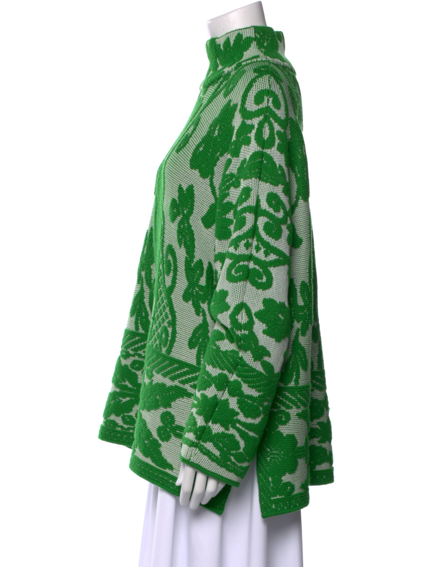 Rebecca Taylor Wool Printed Sweater