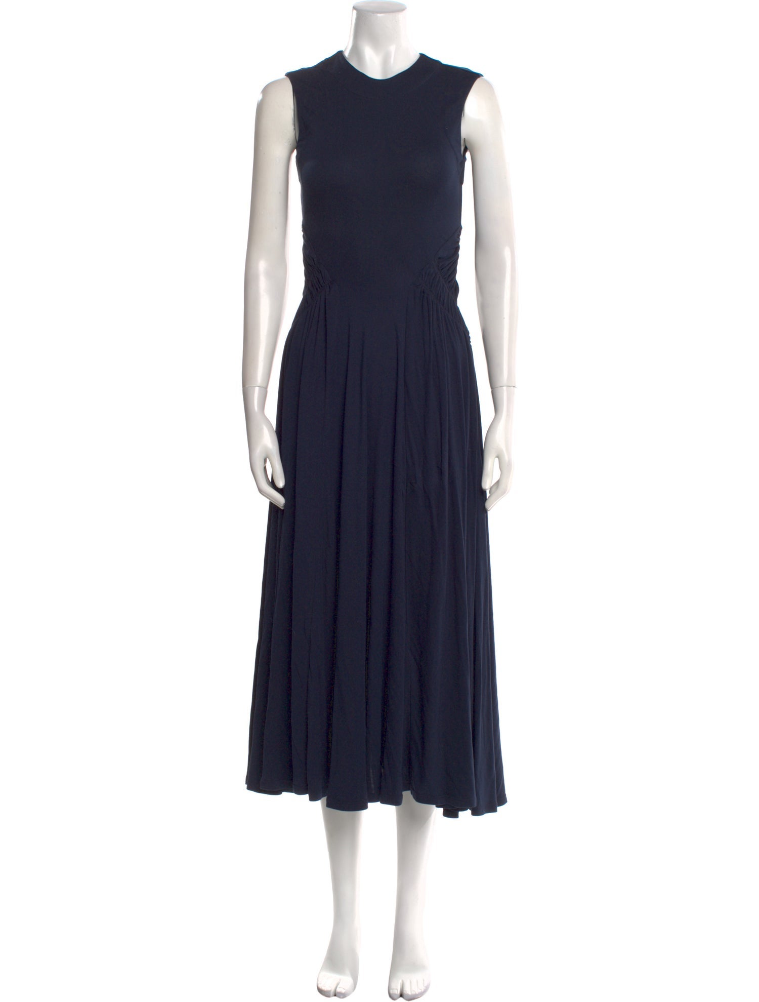 Rebecca Taylor Crew Neck Long Dress