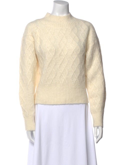 Rebecca Taylor Alpaca Crew Neck Sweater