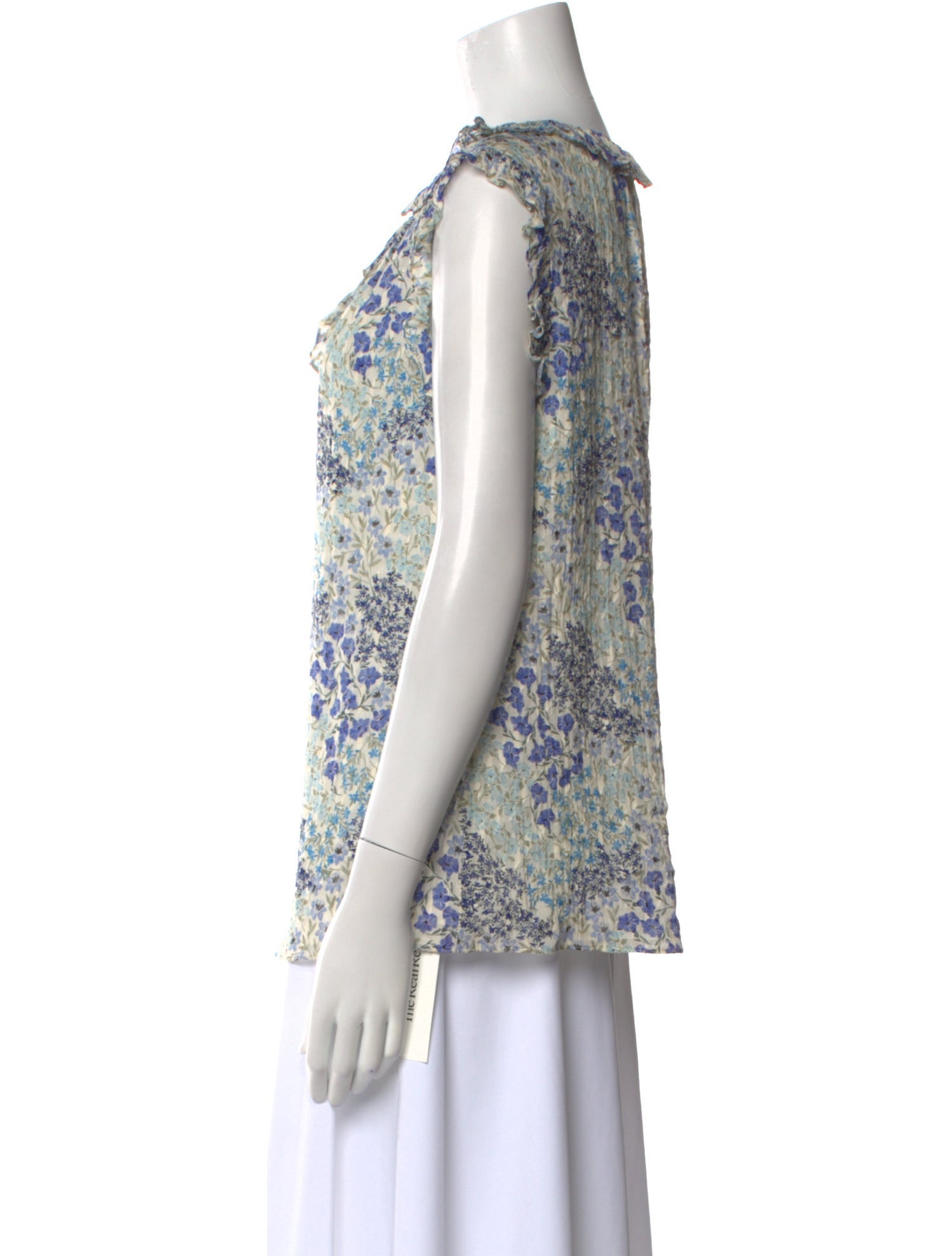 Rebecca Taylor Silk Floral Print Blouse