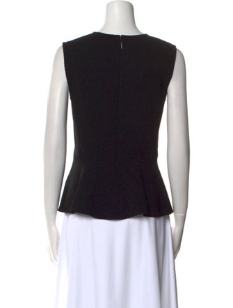 Rebecca Taylor V-Neck Sleeveless Top