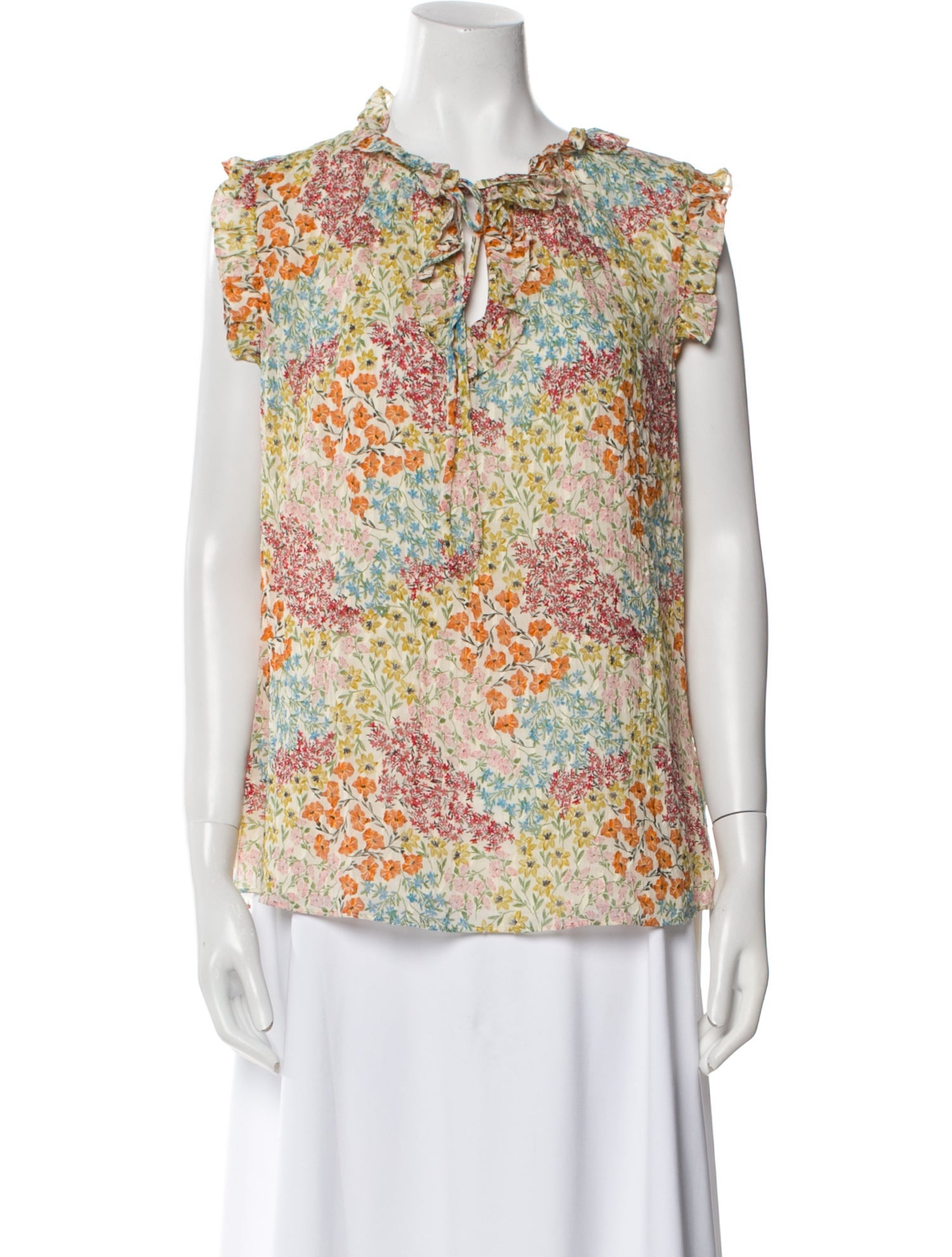 Rebecca Taylor Silk Floral Print Blouse