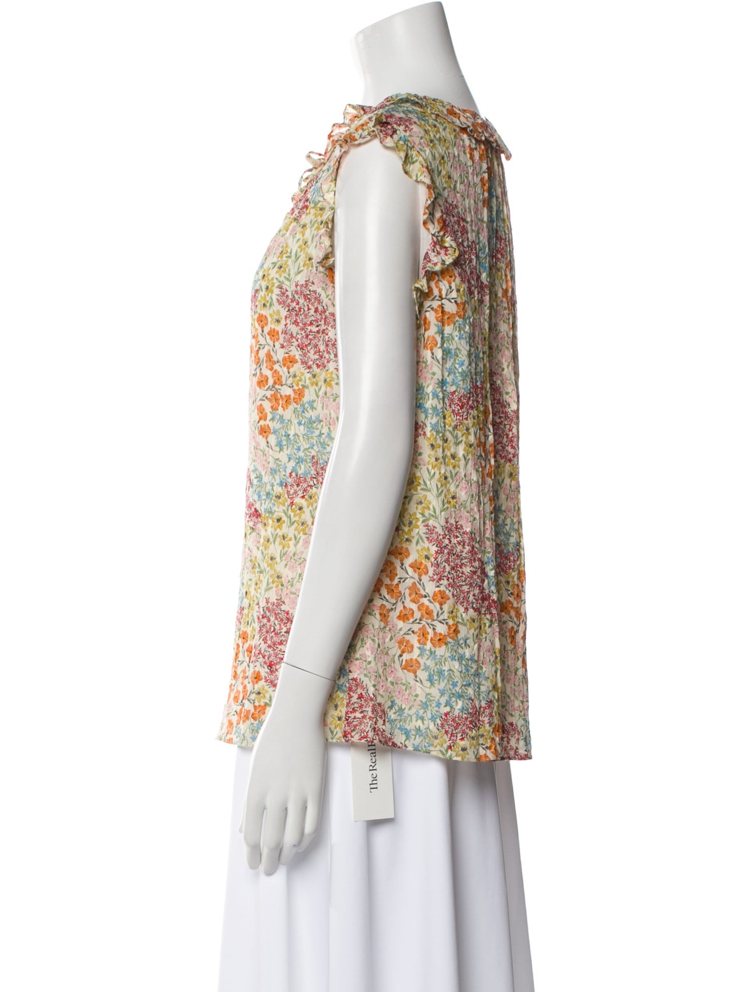 Rebecca Taylor Silk Floral Print Blouse