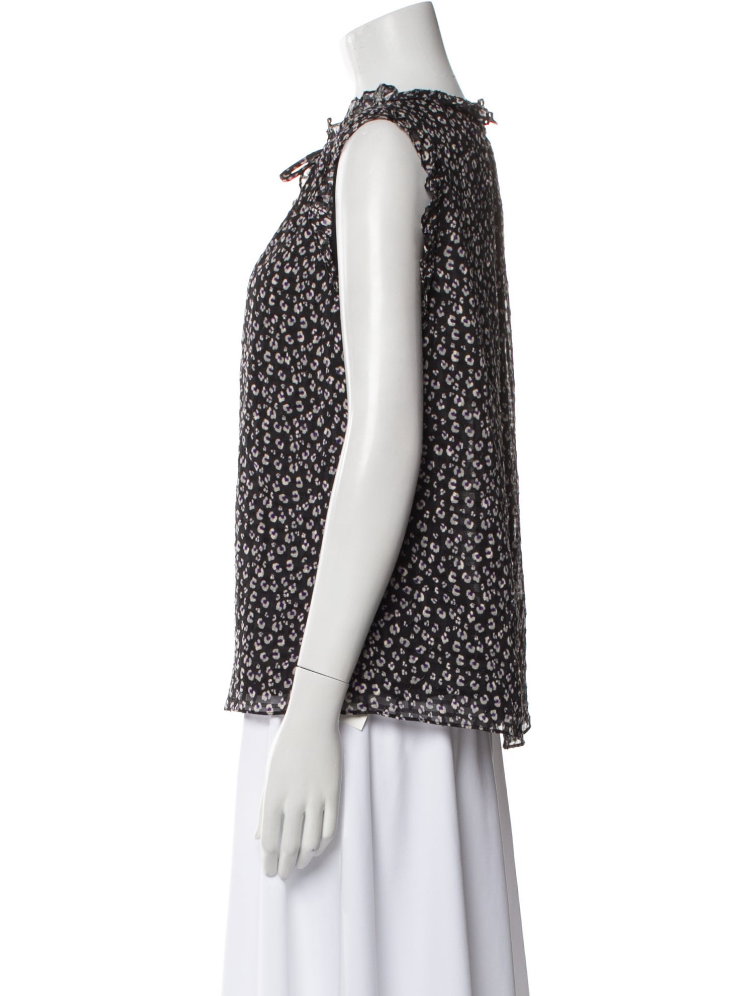 Rebecca Taylor Silk Printed Blouse