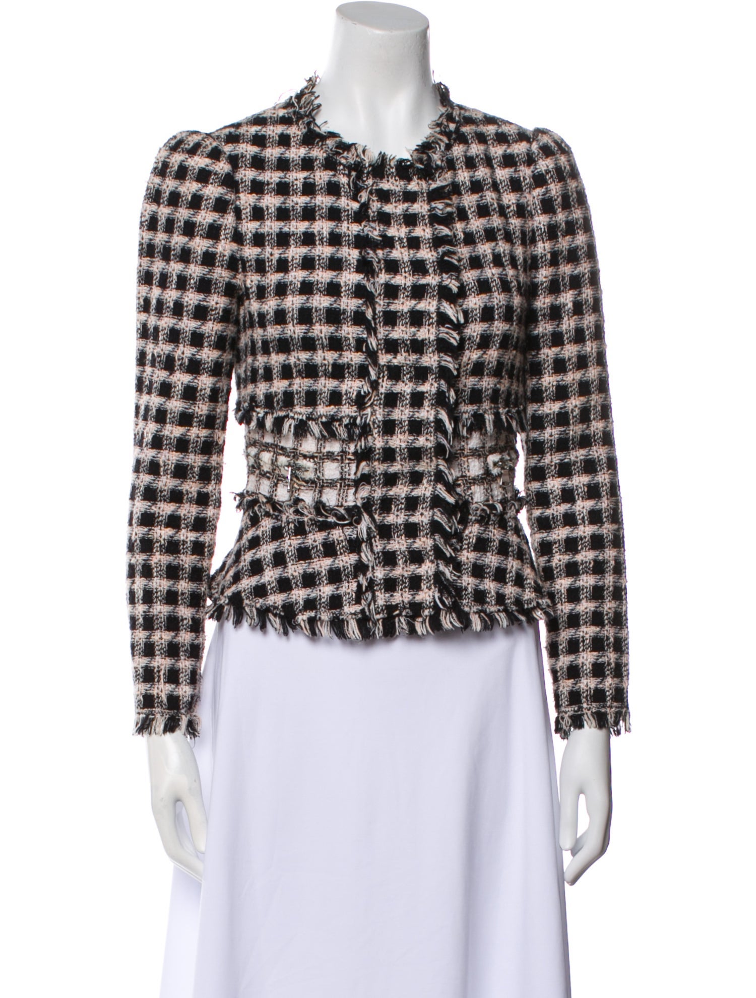Rebecca Taylor Tweed Pattern Evening Jacket