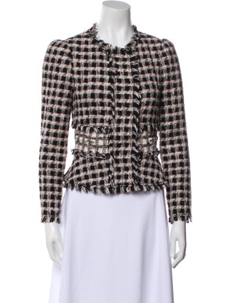 Rebecca Taylor Tweed Pattern Evening Jacket