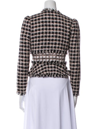 Rebecca Taylor Tweed Pattern Evening Jacket